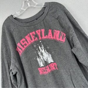 Disney Parks Disneyland Resort 1955 Varsity Sweatshirt Womens Plus 2X Distressed